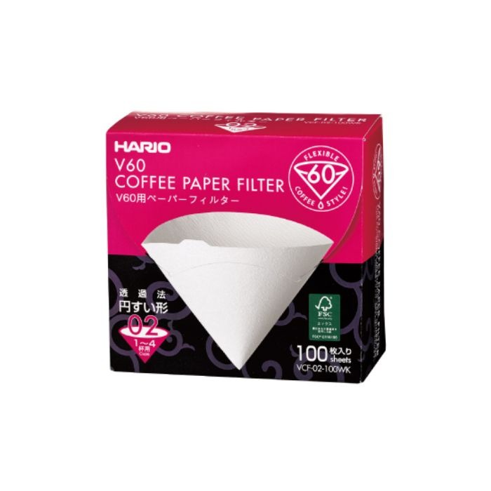 HARIO PAPERS V60 2 CUP